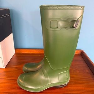 Kamik Olivia rain boot, green, size 6